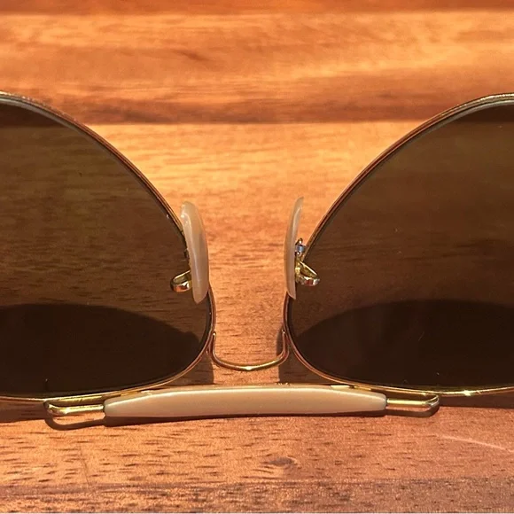 Vintage Ray-Ban Aviator B&L Sunglasses w/ Original Case 58mm - Picture 5 of 13